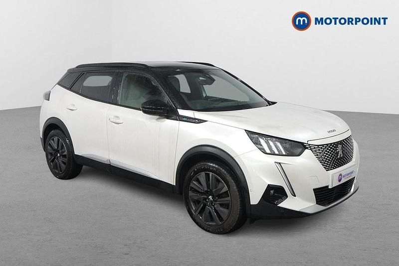 Used Peugeot e-2008 Premium 100 kW (136 HP) 2022 White SUV