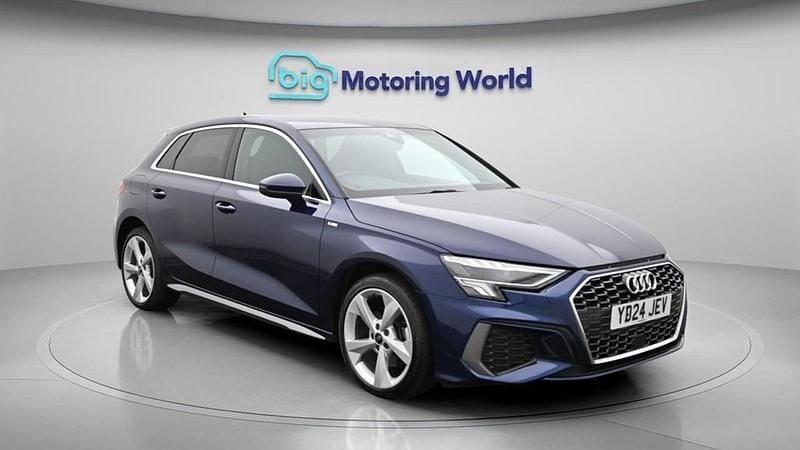 Used Audi A3 Sportback e-tron S-Line 204 HP (150 kW) 2024 Blue Hatchback