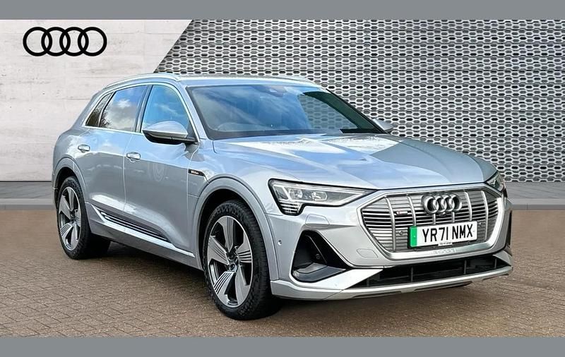 Used Audi e-tron S-Line 300 kW (408 HP) 2021 Silver SUV