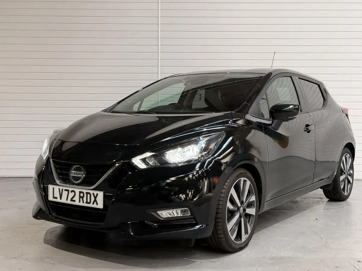 Used Nissan Micra Tekna 92 HP (67 kW) 2022 Black Hatchback