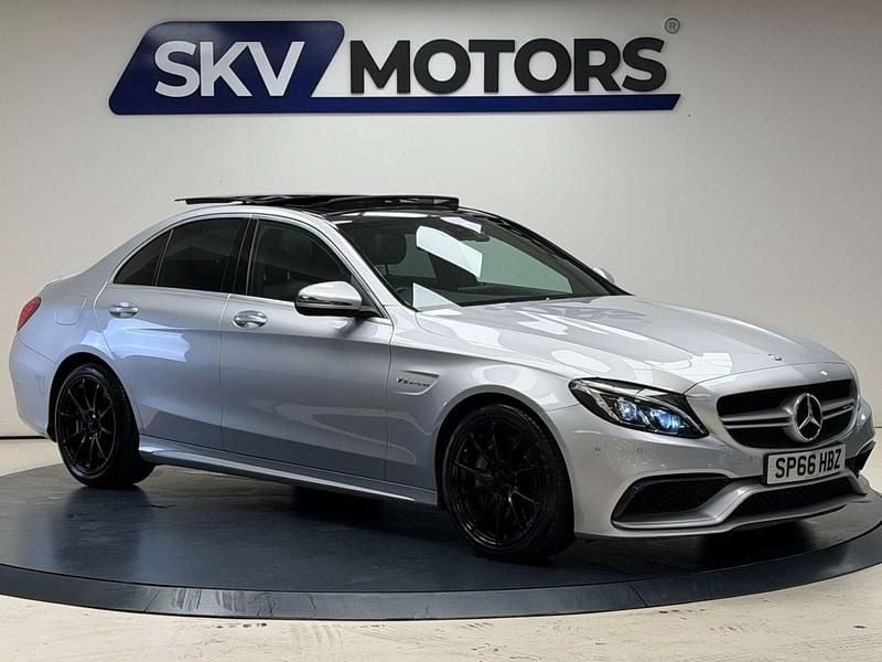 Used Mercedes C63 AMG Premium 2016 Silver Sedan