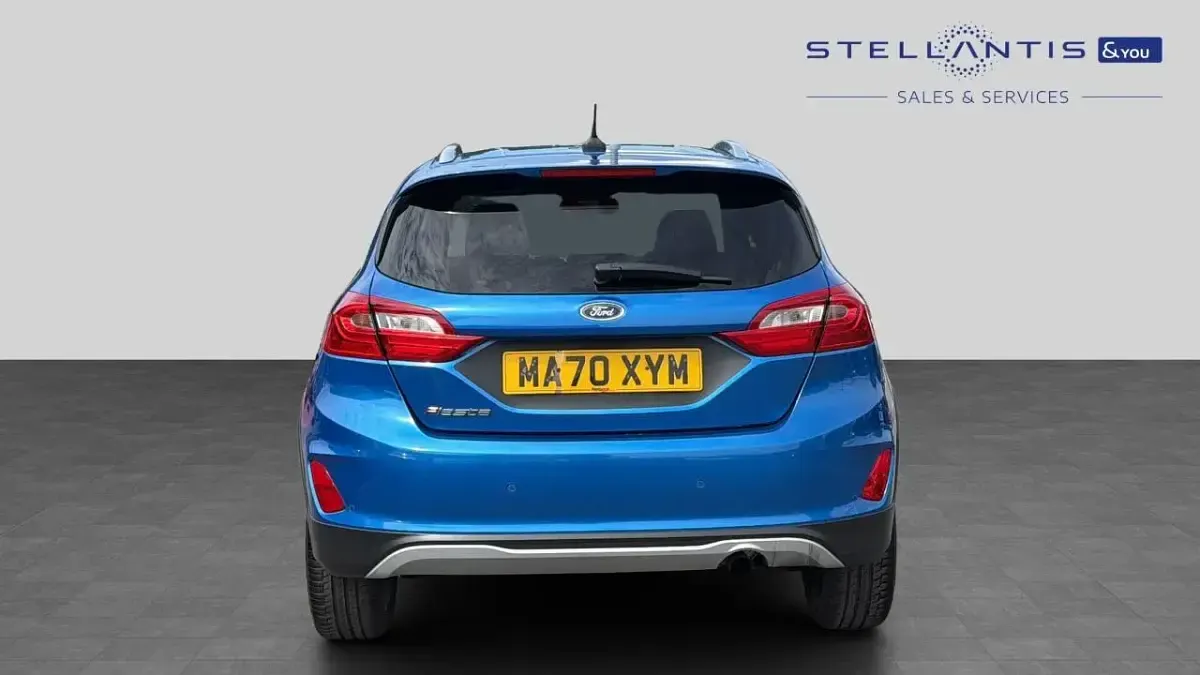 Used Ford Fiesta Active X 94 HP (69 kW) 2020 Blue Hatchback