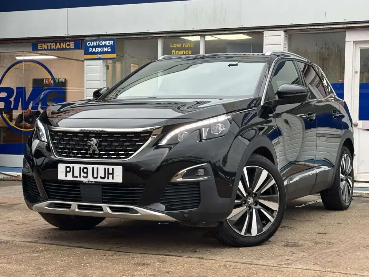 Used Peugeot 3008 GT-line 130 HP (95 kW) 2019 Black SUV