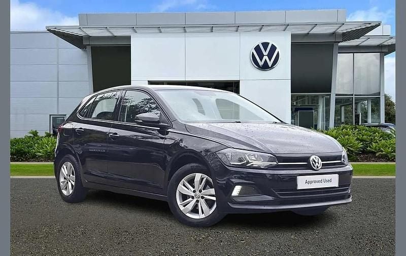 Black Used 2019 VW Polo SE Hatchback | £9,891 (Fair price) - Image 1/4