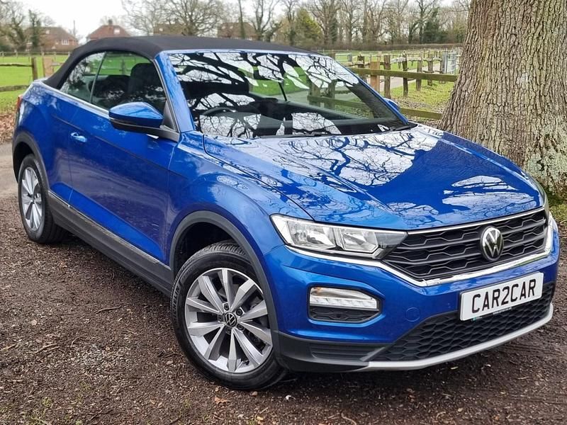 Used VW T-Roc Cabriolet Design 2022 Blue Cabriolet