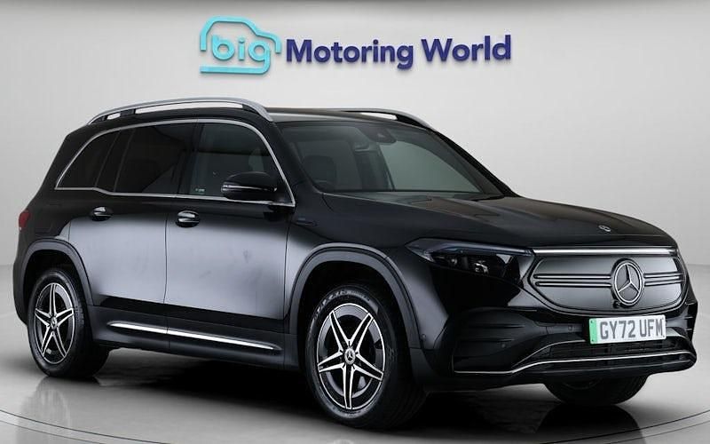 Used Mercedes EQB350 AMG line 214 kW (292 HP) 2022 Black SUV