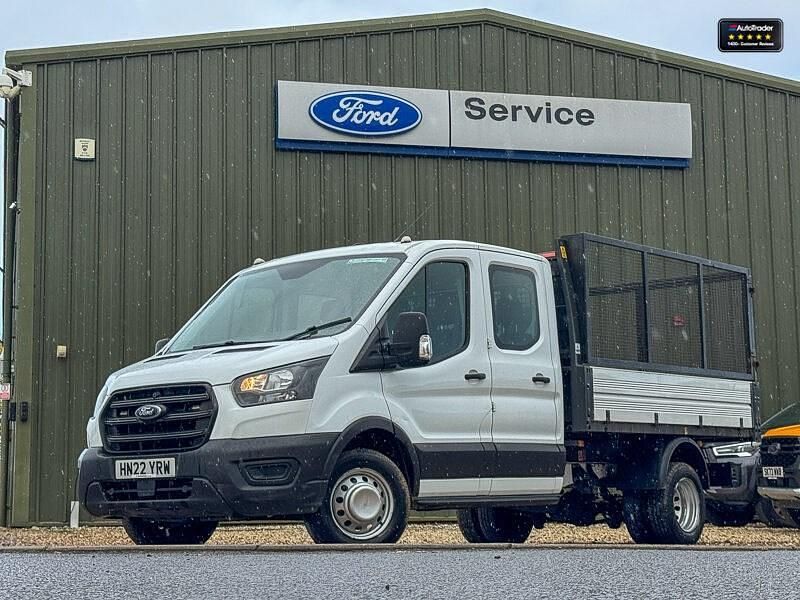 Begagnad Ford Transit Select 130 HK (95 kW) 2022 Vit Cab