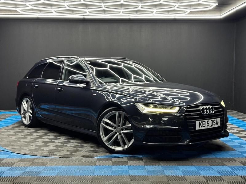 Blue Used 2015 Audi A6 Black Edition Estate | £15,790 (Fair price) - Image 1/4