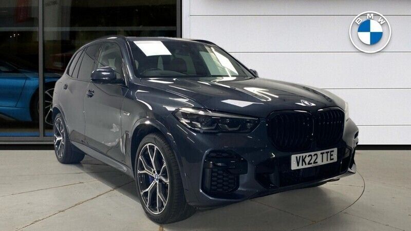 Grey Used 2022 BMW X5 M Sport SUV | £42,950 (Fair price) - Image 1/4