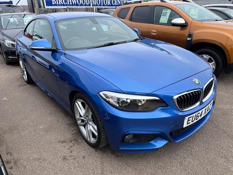 Used BMW 220 M Sport 2014 Blue Coupe