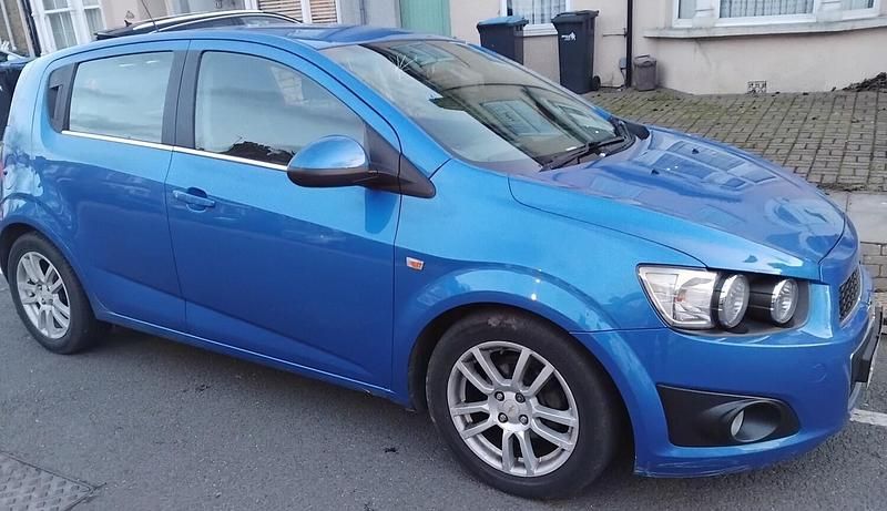 Used Chevrolet Aveo LTZ 2012 Blue Hatchback