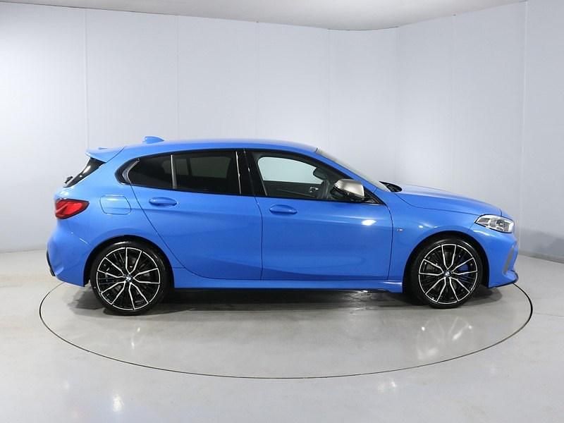 Used BMW M135 Comfort Edition 306 HP (225 kW) 2023 Blue Hatchback