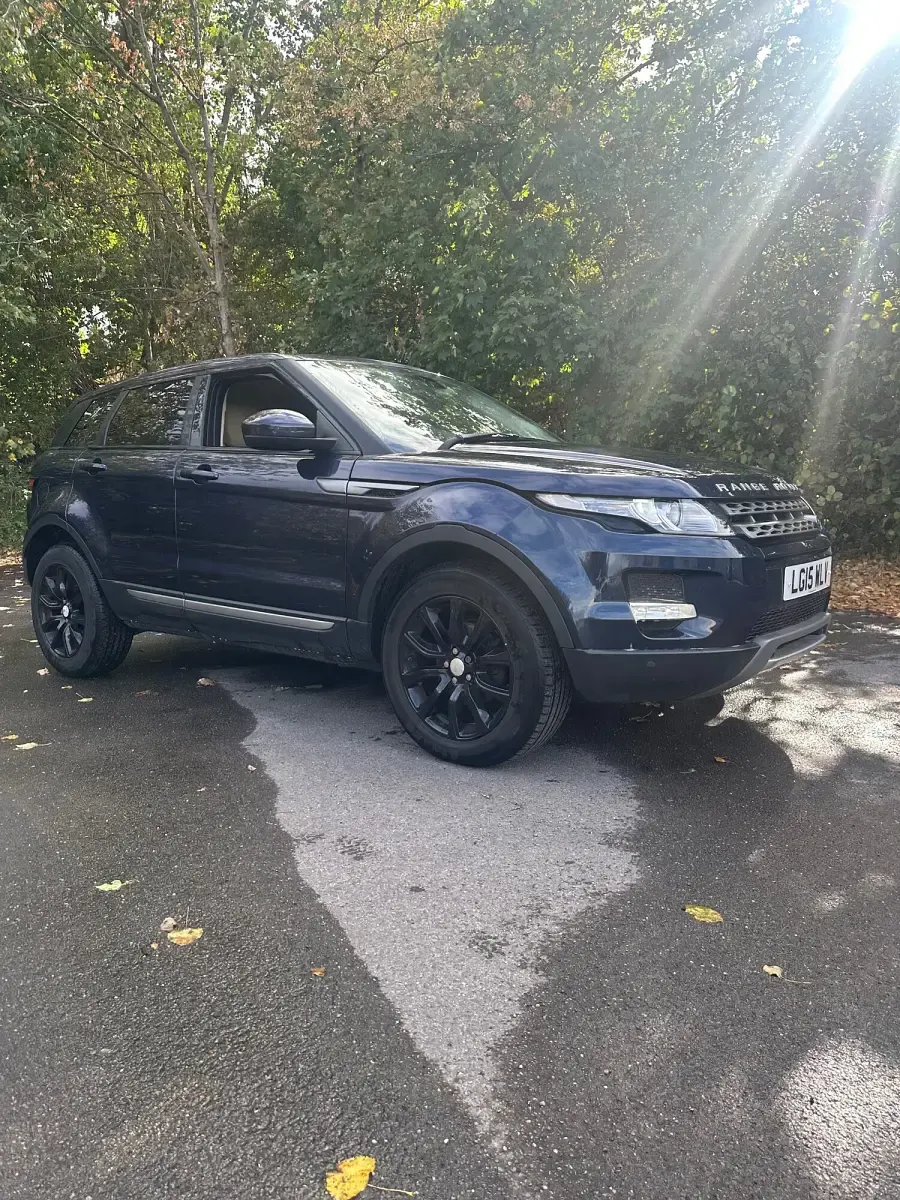 Used Land Rover Range Rover evoque Pure 2015 Blue Estate