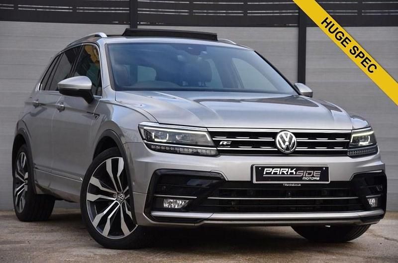Used VW Tiguan R-line 190 HP (139 kW) 2019 Silver SUV