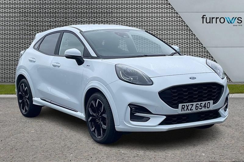 White Used 2022 Ford Puma ST-Line X Hatchback | £15,690 (Good price) - Image 1/4