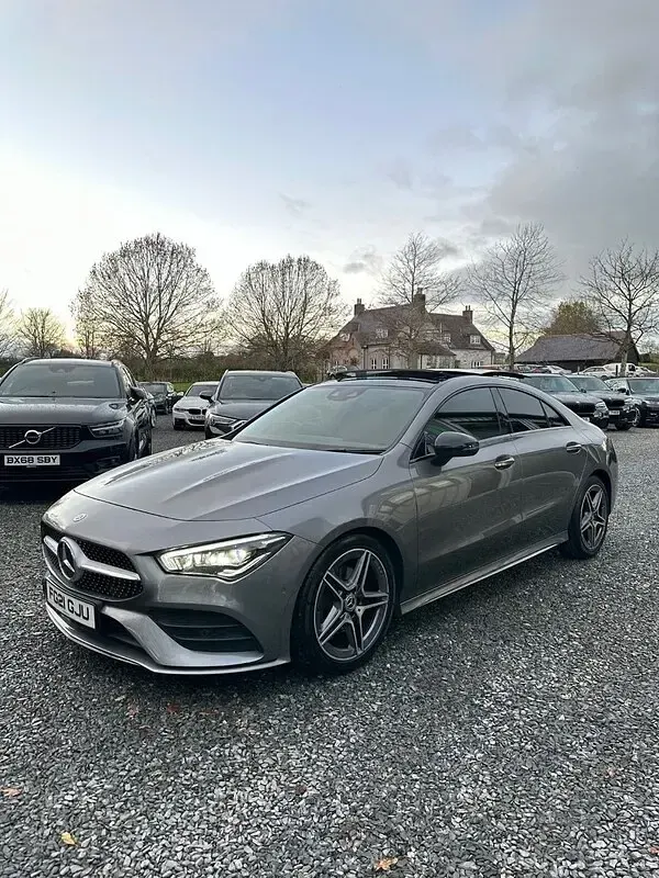 Used Mercedes CLA180 AMG Line Premium Plus 136 HP (100 kW) 2021 Grey Sedan