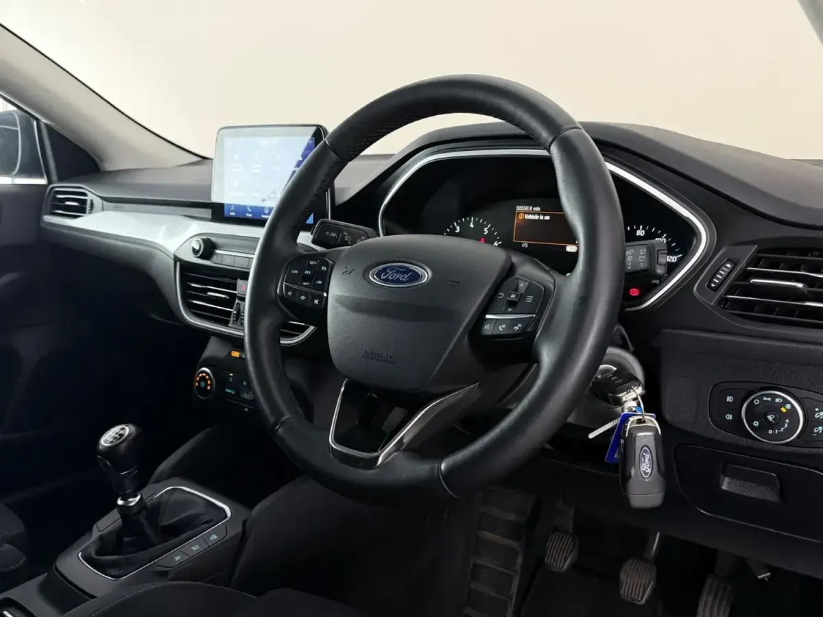 Used Ford Focus Zetec 2018 Blue Hatchback