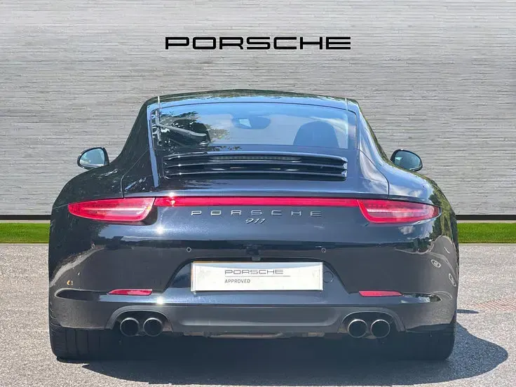 Used Porsche 991 Black Edition 345 HP (253 kW) 2015 Jet black Coupe