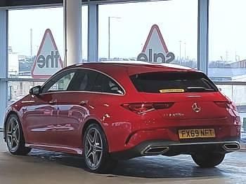 Used Mercedes CLA200 AMG Line Premium 2019 Red Estate