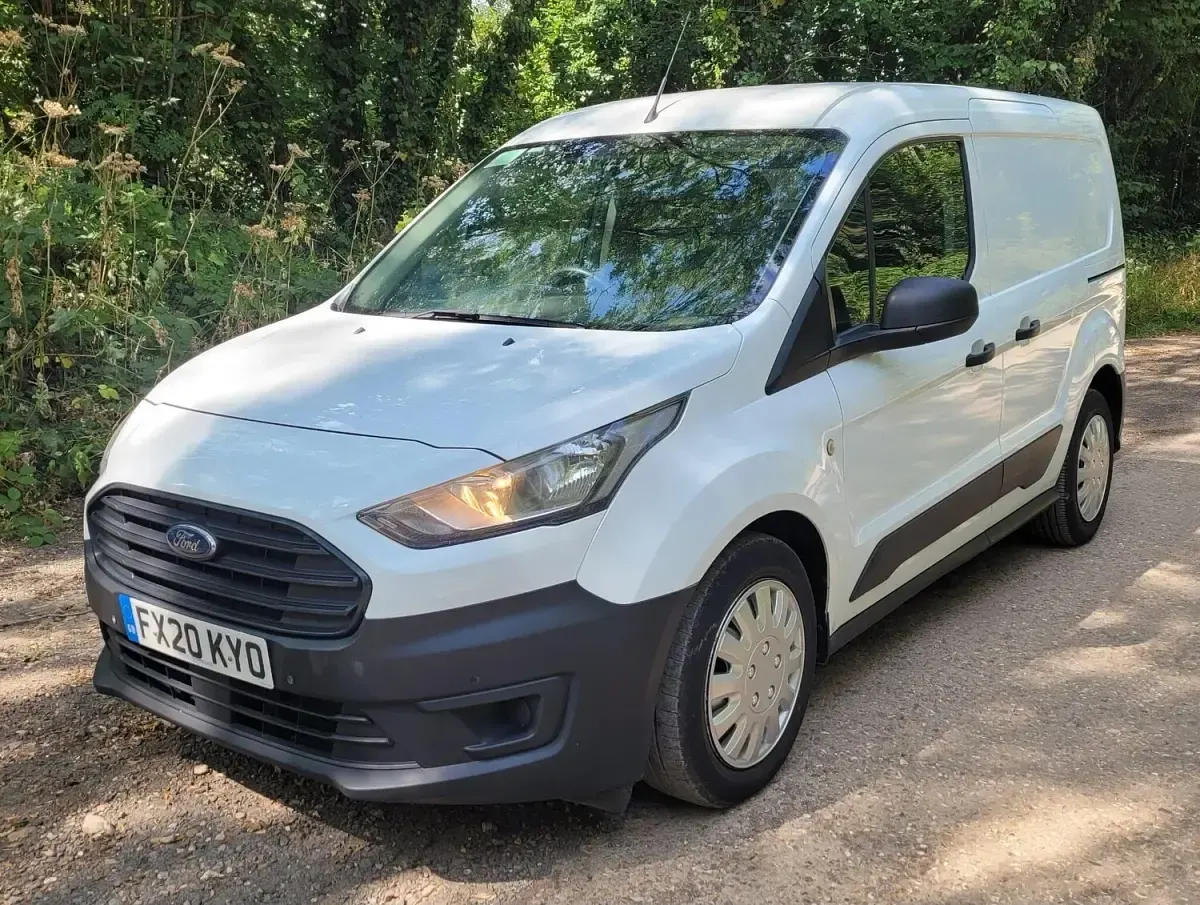 Used Ford Transit 100 HP (73 kW) 2020 White Van