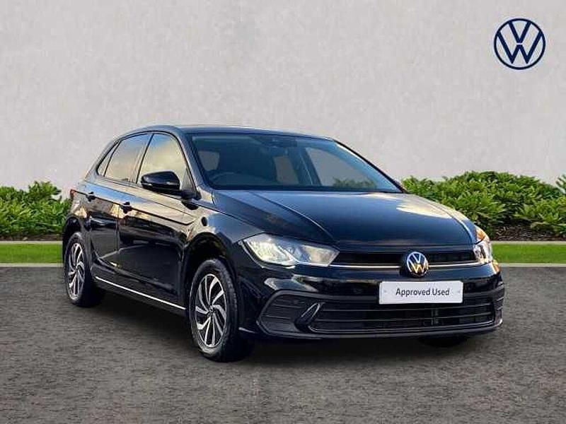 Black Used 2024 VW Polo Life Hatchback | £16,600 (Fair price) - Image 1/4