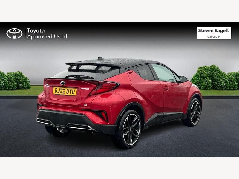 Used Toyota C-HR Sport 2022 Red/black SUV