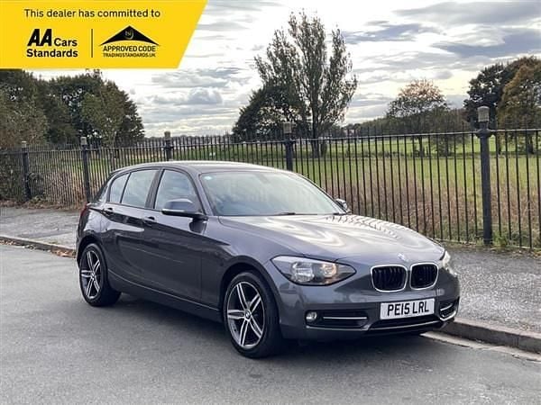 Grey Used 2015 BMW 116 Sport Line Hatchback | £5,695 (Good price) - Image 1/4