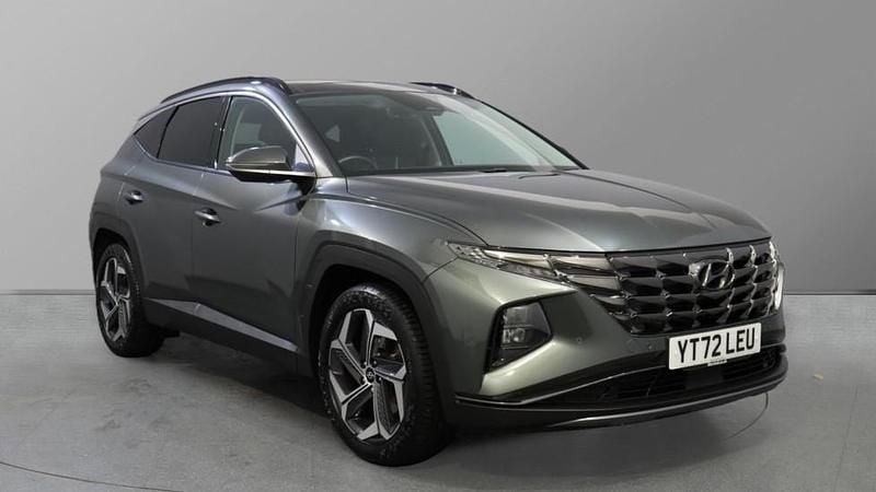 Amazon grey Used 2022 Hyundai Tucson Ultimate SUV | £20,617 (Fair price) - Image 1/4