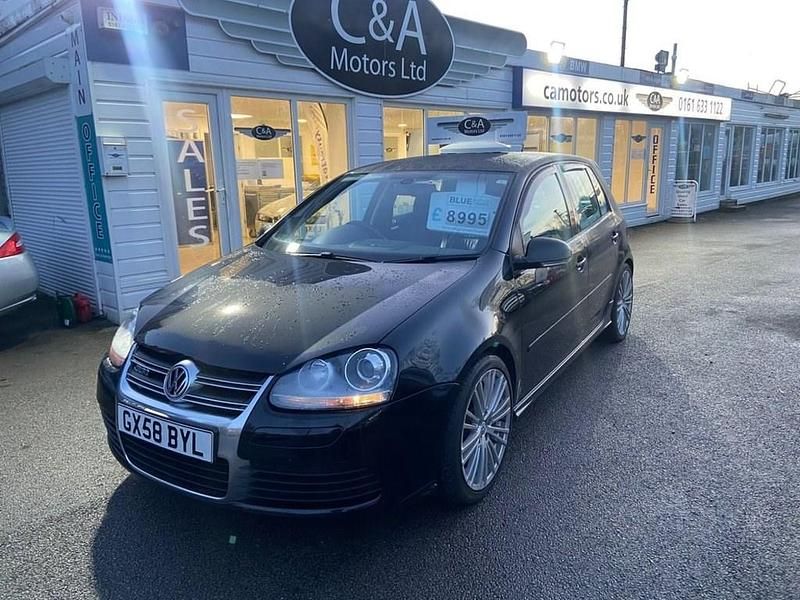 Used VW Golf VI R 247 HP (181 kW) 2008 Black Hatchback