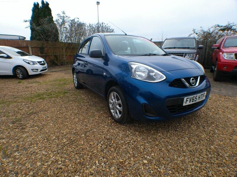 Blue Used 2015 Nissan Micra Hatchback | £4,795 (Fair price) - Image 1/4