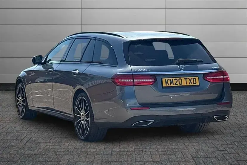 Used Mercedes E400 AMG line 340 HP (250 kW) 2020 Grey Estate