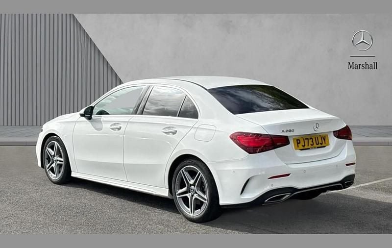 Used Mercedes A200 AMG Line Premium 161 HP (118 kW) 2023 White Sedan