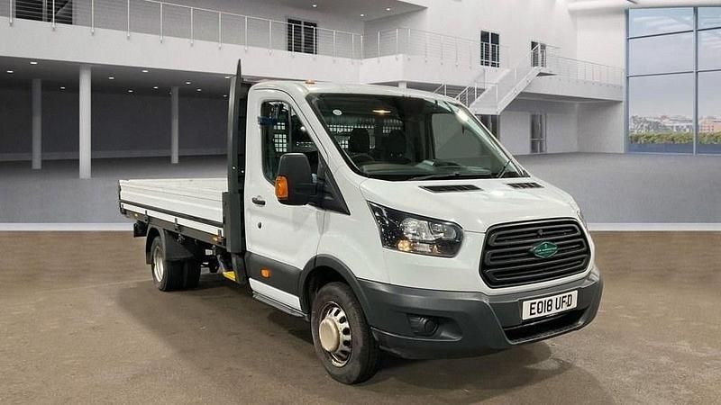 Used Ford Transit 130 HP (95 kW) 2018 White Cabriolet