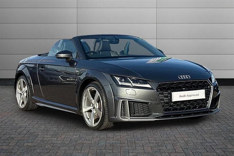Used Audi TT S-Line 197 HP (144 kW) 2019 Daytona grey Cabriolet