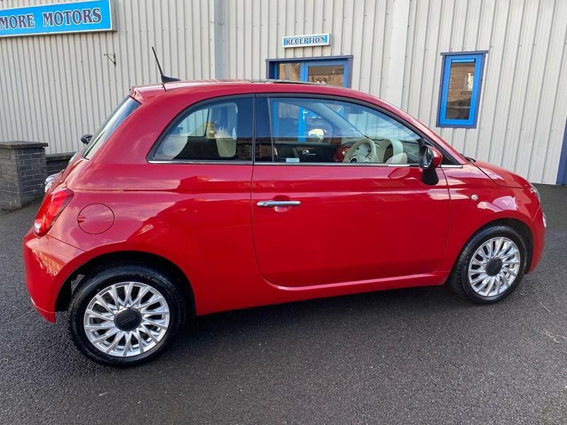 Used Fiat 500 Lounge 2019 Red Hatchback