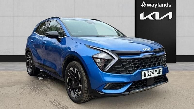 Blue Used 2024 Kia Sportage 4 SUV | £26,395 (Good price) - Image 1/4