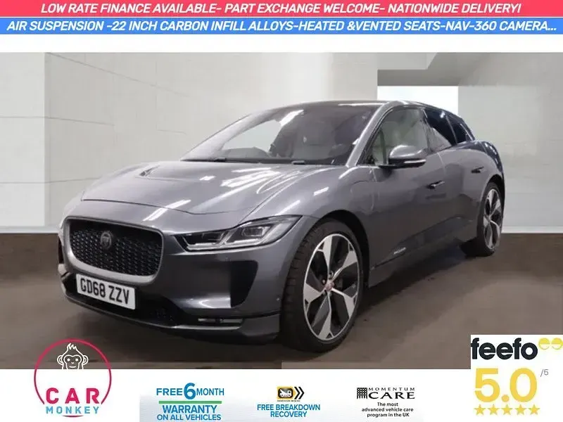Used Jaguar I-Pace First Edition 294 kW (400 HP) 2019 Grey SUV