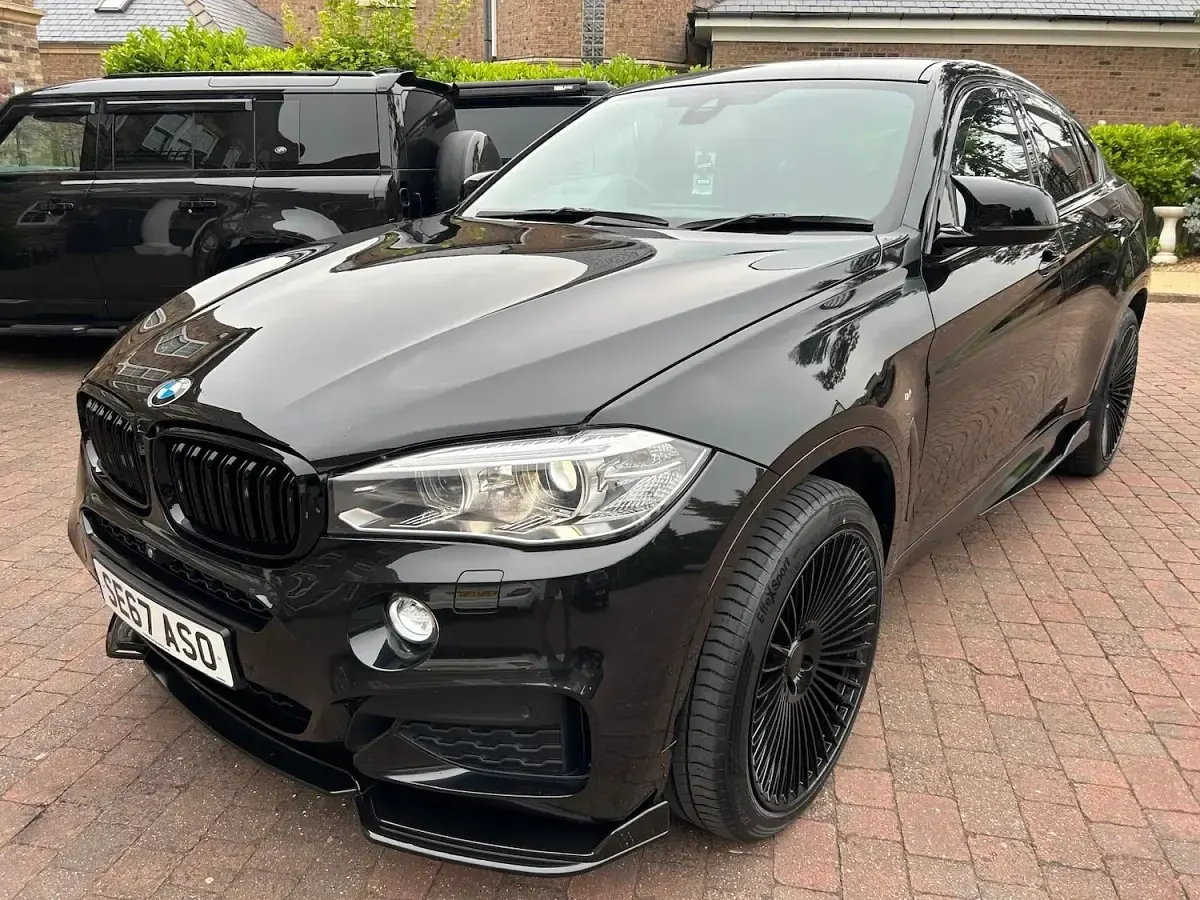 Used BMW X6 M Sport 254 HP (186 kW) 2017 Black SUV