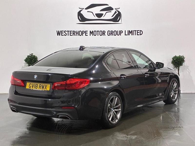 Used BMW 520 M Sport 2018 Black Sedan