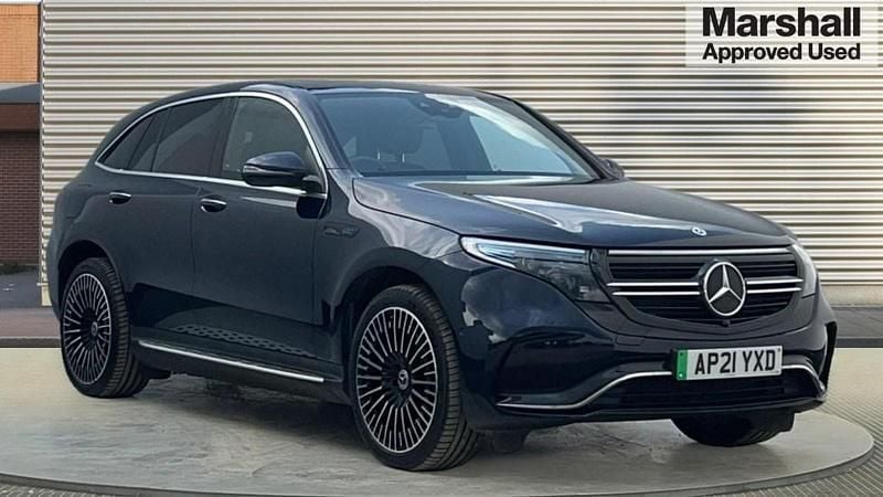 Blue Used 2021 Mercedes EQC400 AMG Line Premium SUV | £26,891 (Fair price) - Image 1/4