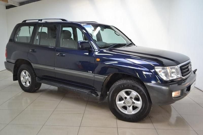 Used Toyota Land Cruiser 201 HP (147 kW) 2002 Blue SUV