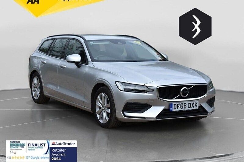 Silver Used 2019 Volvo V60 Momentum Estate | £18,750 (Super price) - Image 1/1