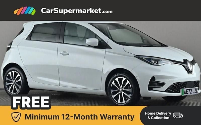Used Renault Zoe GT-Line 100 kW (136 HP) 2022 White Hatchback