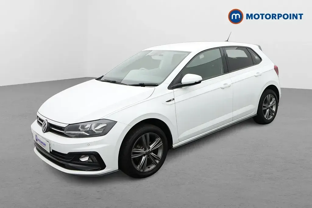 Used VW Polo R-line 95 HP (69 kW) 2021 White Hatchback