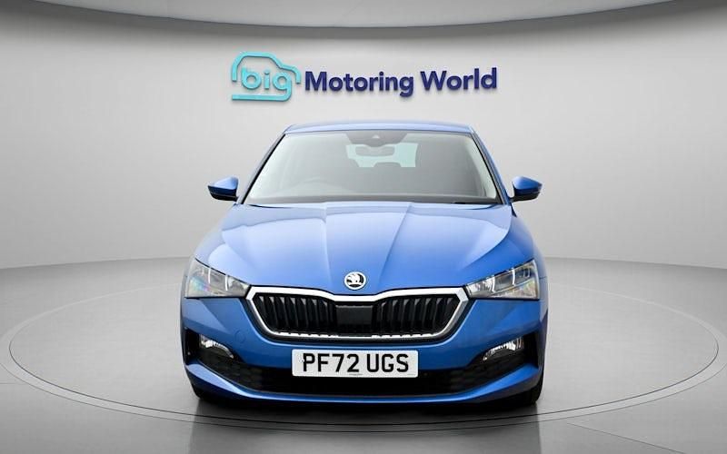 Gebraucht Skoda Scala SE L 110 PS (80 kW) 2023 Blau Kleinwagen