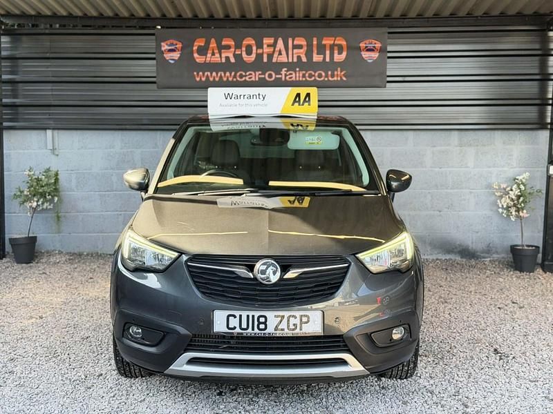 Used Vauxhall Crossland X S 120 HP (88 kW) 2018 Grey SUV