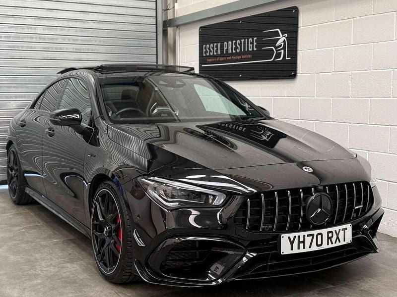 Used Mercedes CLA45 AMG AMG 421 HP (309 kW) 2020 Black Coupe