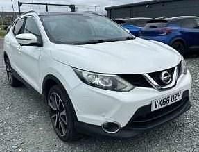 Used Nissan Qashqai Tekna 130 HP (95 kW) 2016 Pure white SUV