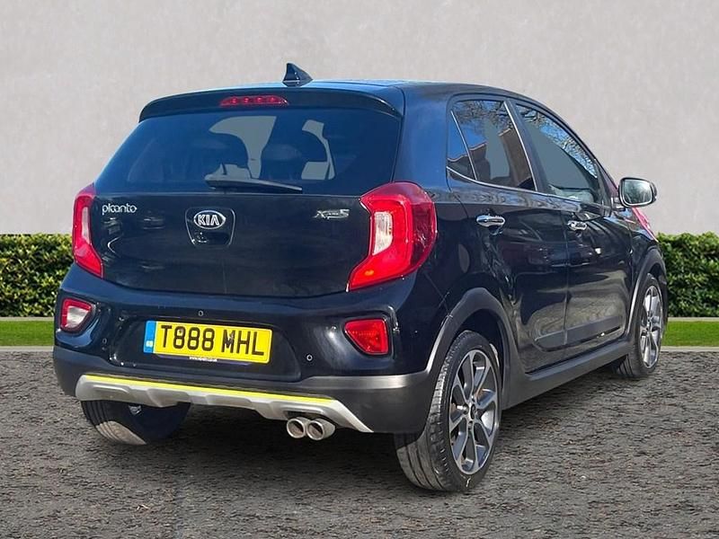 Used Kia Picanto X-Line 84 HP (61 kW) 2018 Black Hatchback