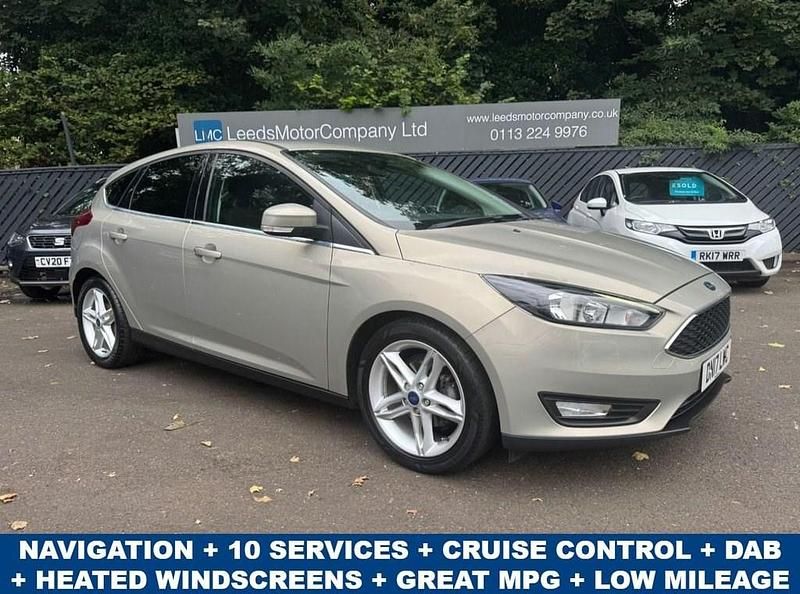 Silver Used 2017 Ford Focus Zetec Hatchback | £6,995 (Fair price) - Image 1/4
